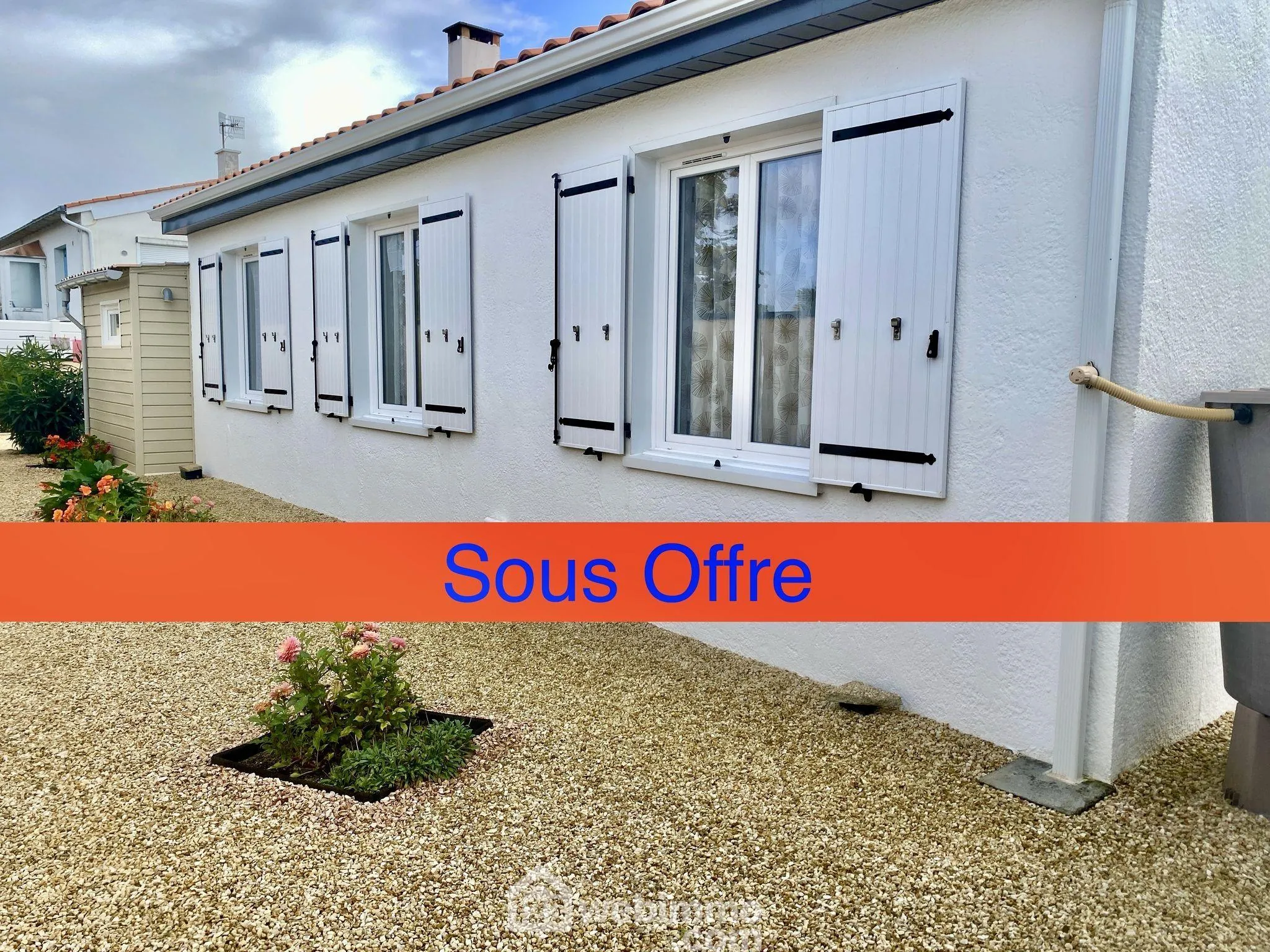 Belle maison de plain-pied à La Tranche-sur-Mer avec jardin et garage