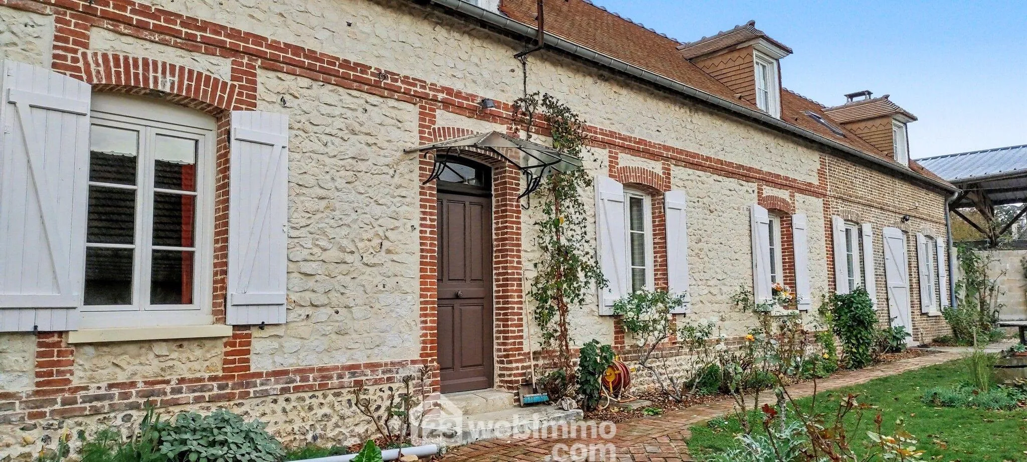 Maison ancienne de 140 m² à Louviers, jardin et garage, coup de cœur assuré
