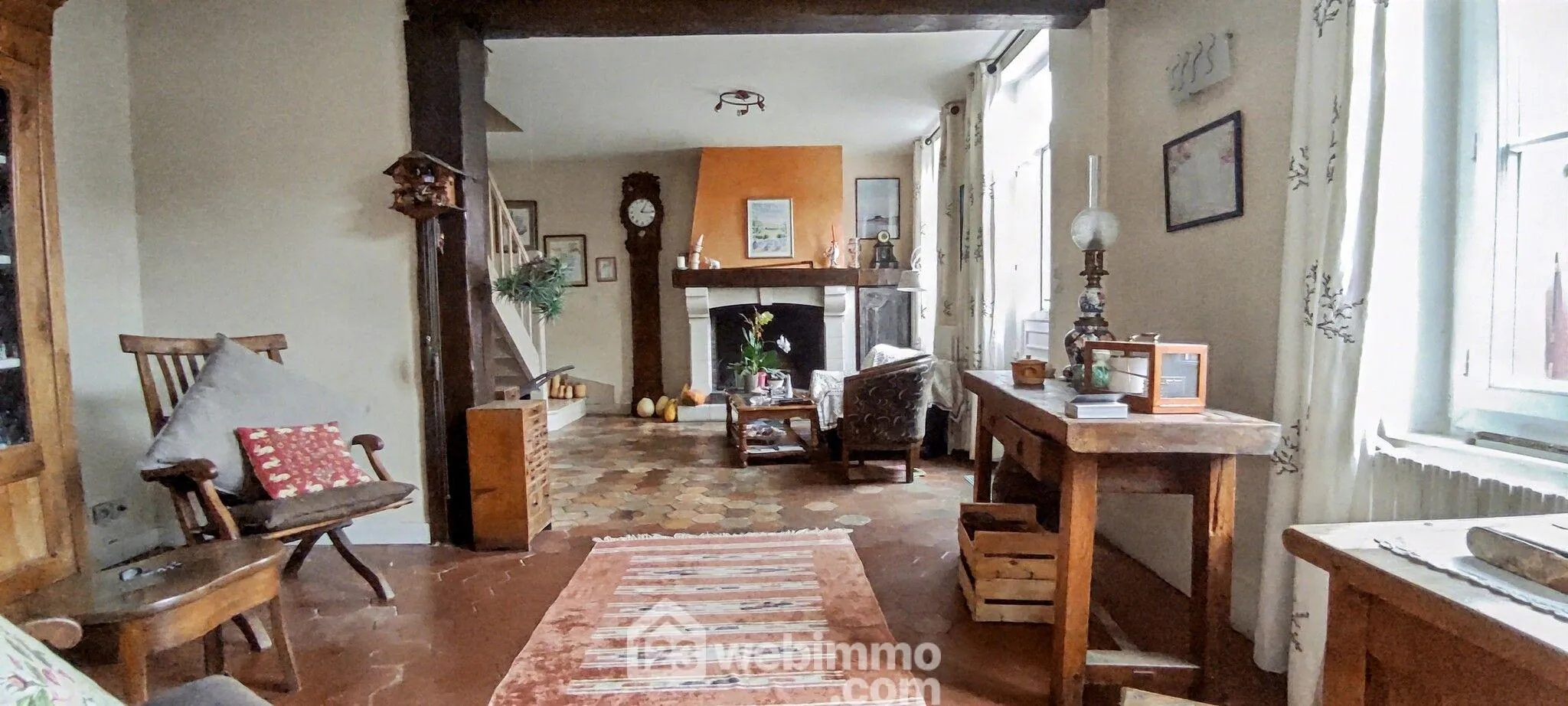 Maison ancienne de 140 m² à Louviers, jardin et garage, coup de cœur assuré 