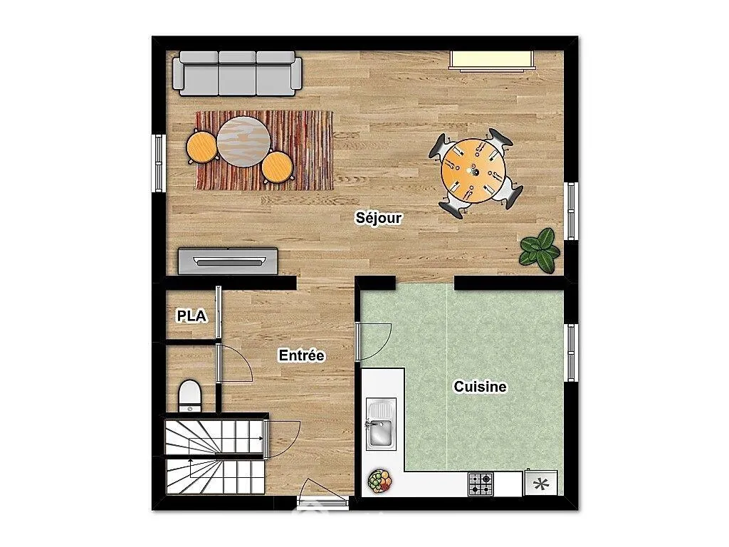 Maison à vendre de 100 m² avec terrain à Chauvigny - Centre-ville proximité 