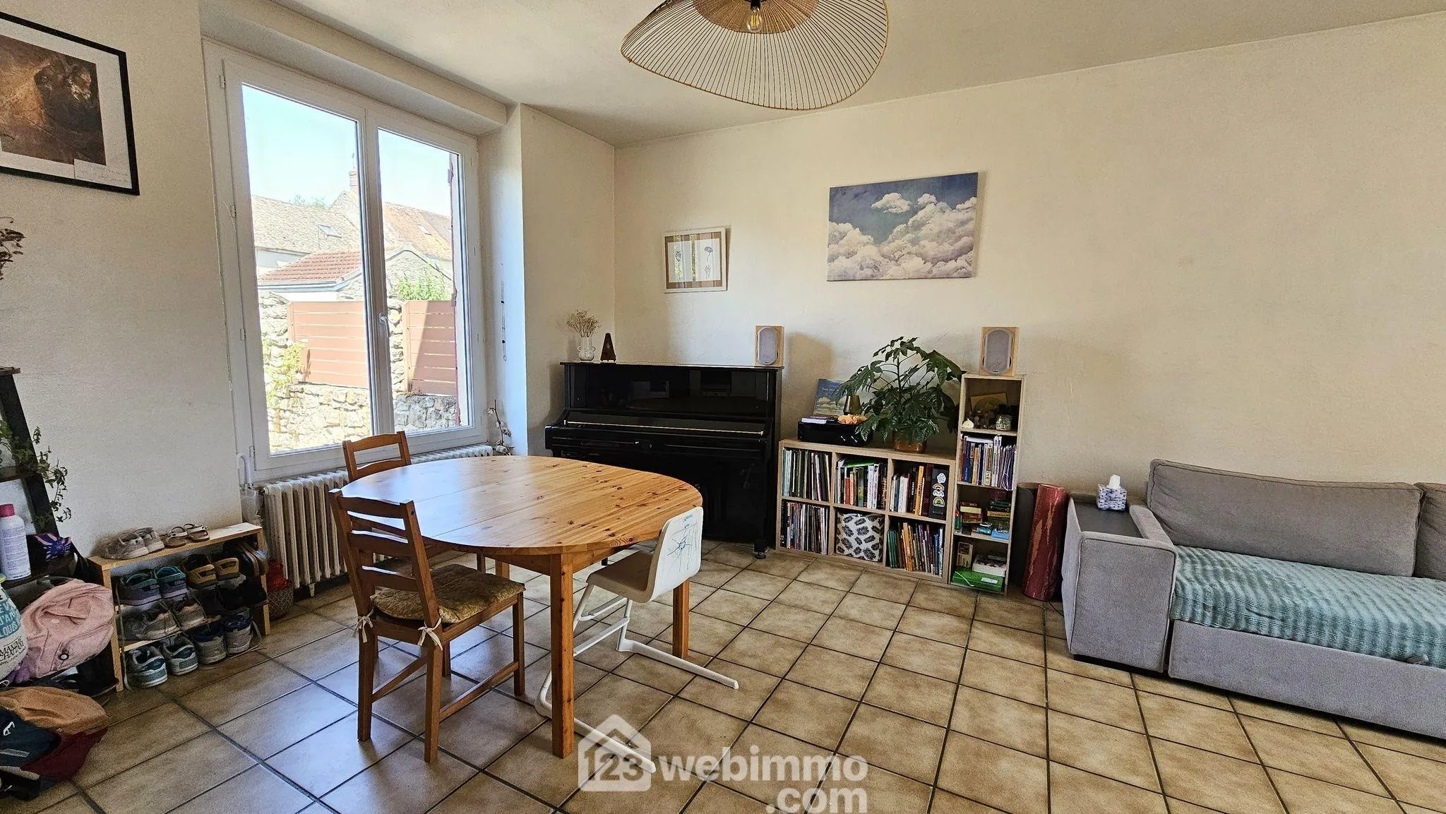 Maison en pierre de 120 m² avec garage et terrain clos à Boutigny-sur-Essonne 