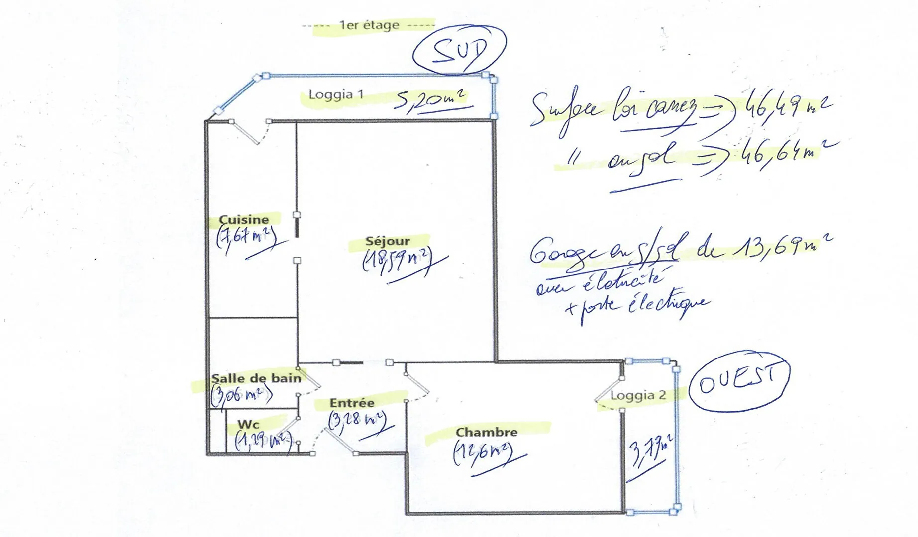 Appartement T2 à Bayonne avec vue forêt et garage en option 