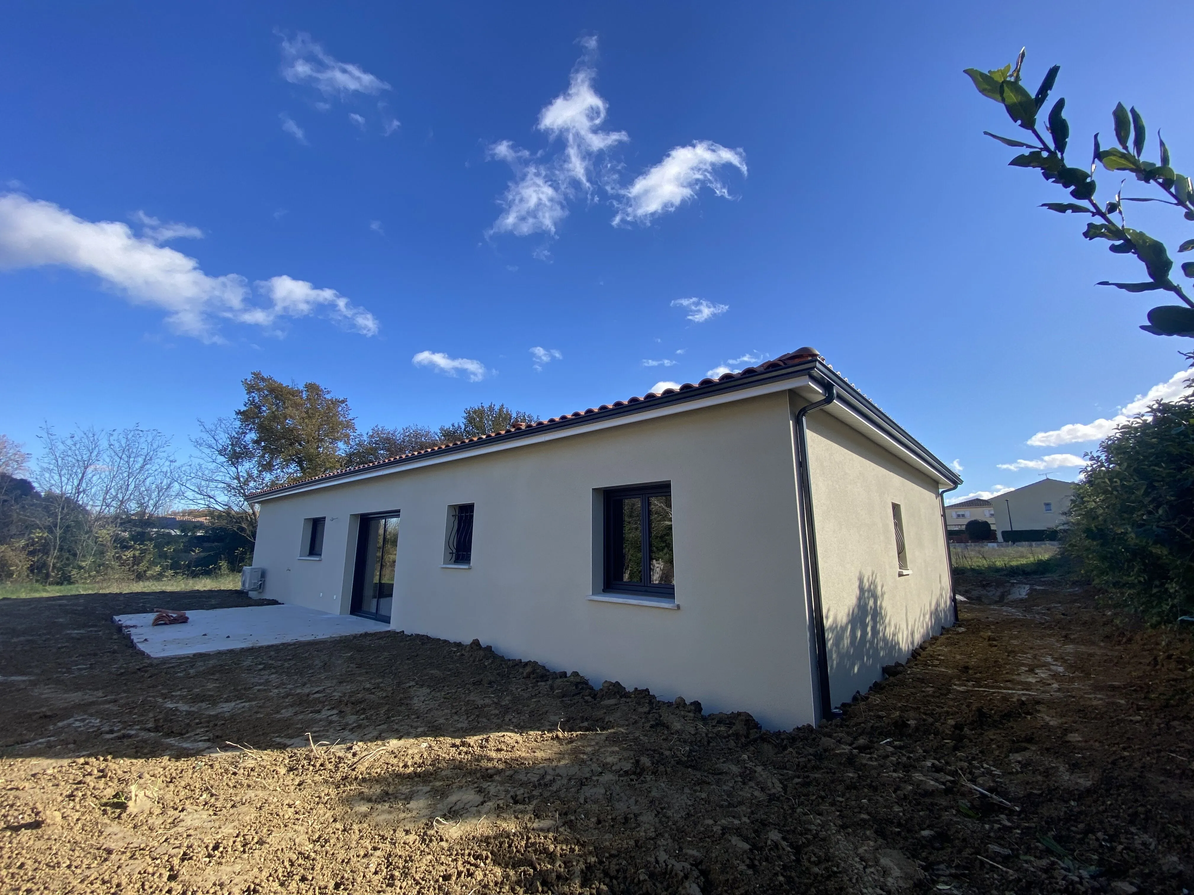 Villa neuve RE 2020 T4 de 95m² à Pompertuzat - Construction 2025 
