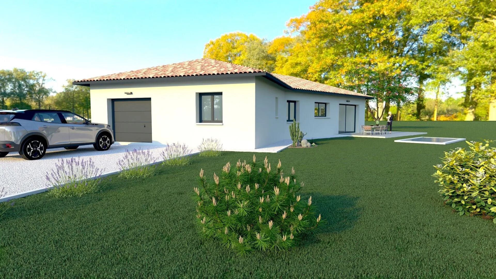 Maison neuve moderne à La Salle - Opportunité à proximité de Mâcon 