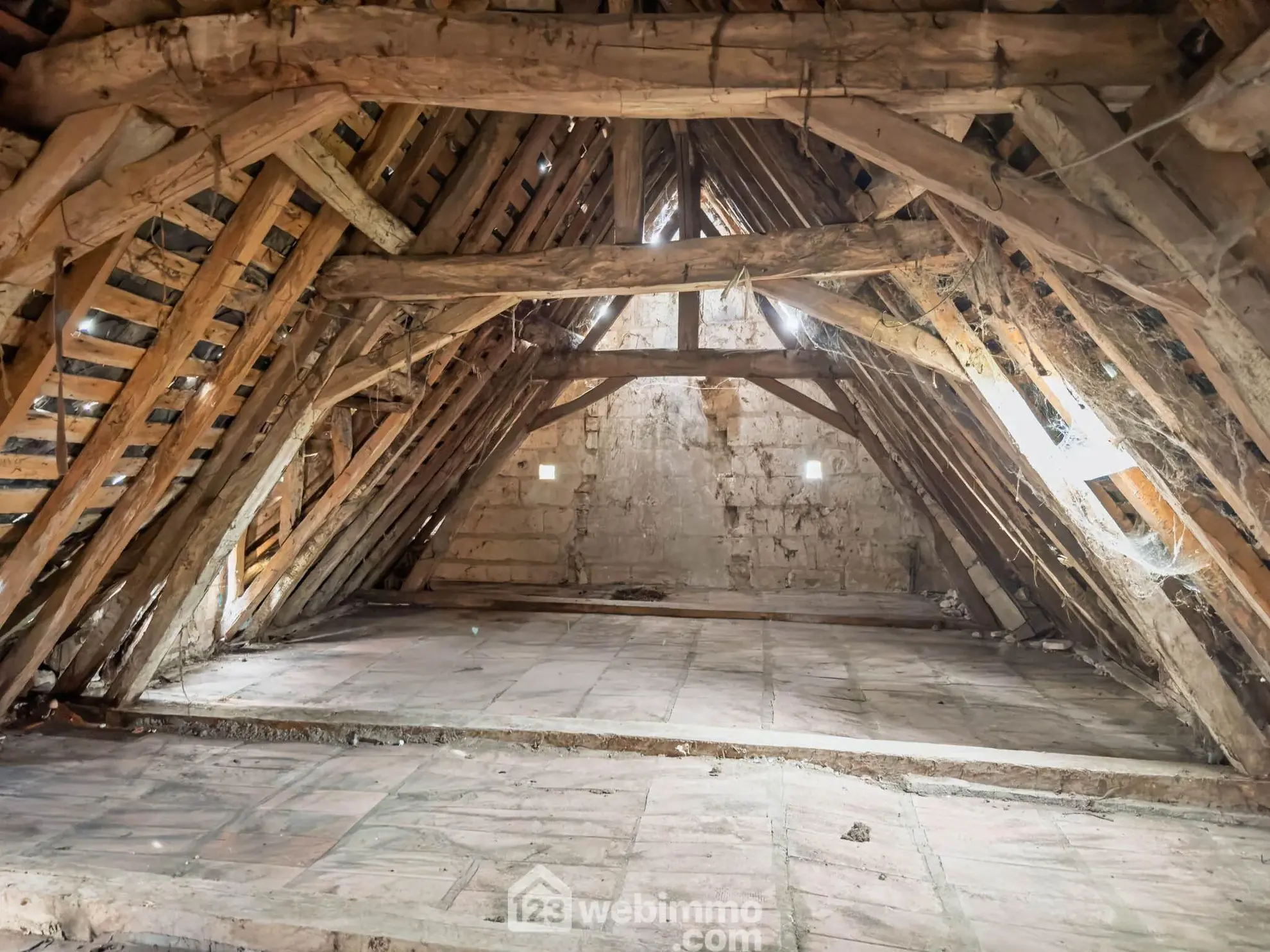 Maison ancienne à rénover avec dépendances à Mazé-Milon (69 m², 800 m² terrain) 