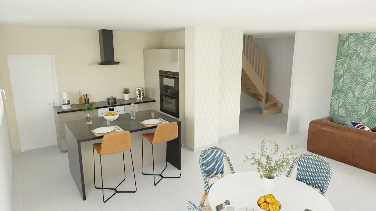 Construction maison neuve à Saint-Laurent-du-Pont - Projet personnalisable de 95 m² 