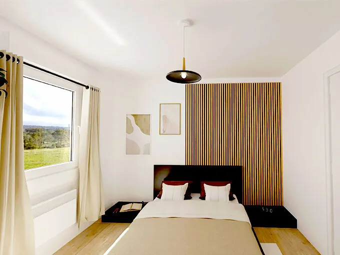 Maison neuve 3 chambres à Saint Victurnien - Offre clé en main à 161 097 euros 