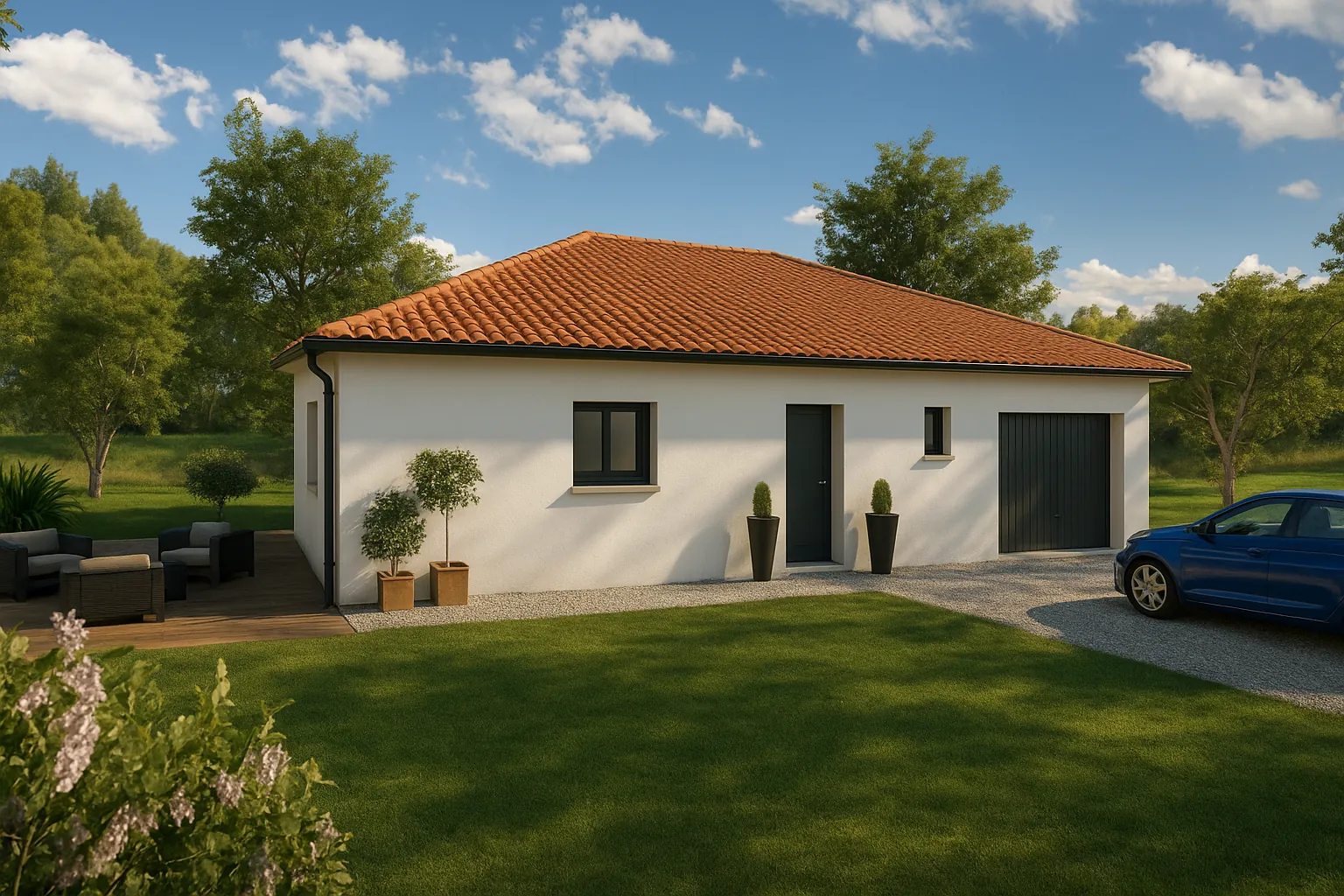 Opportunité de construction maison neuve à Saint Blaise du Buis 