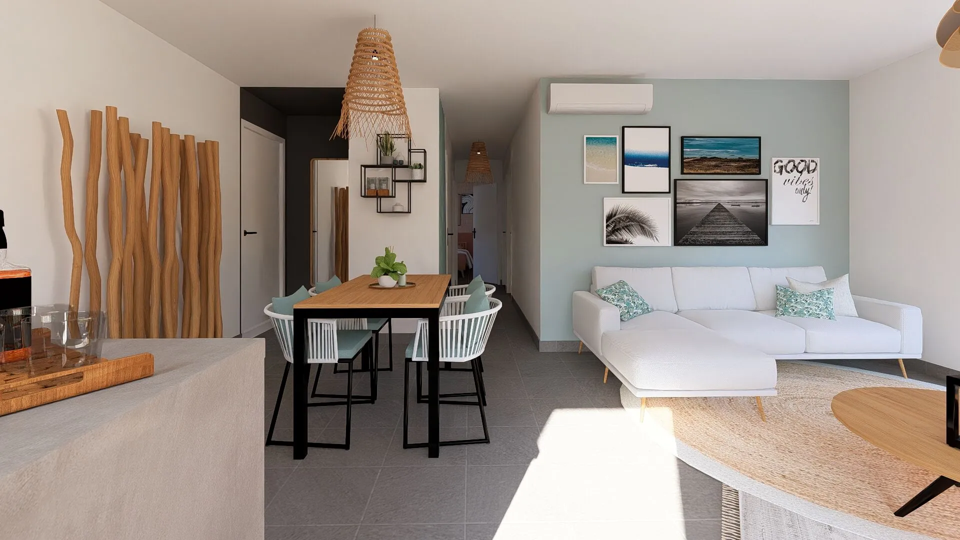 Maison neuve 3 chambres à Sainte Marie de Gosse – Projet écoénergétique 