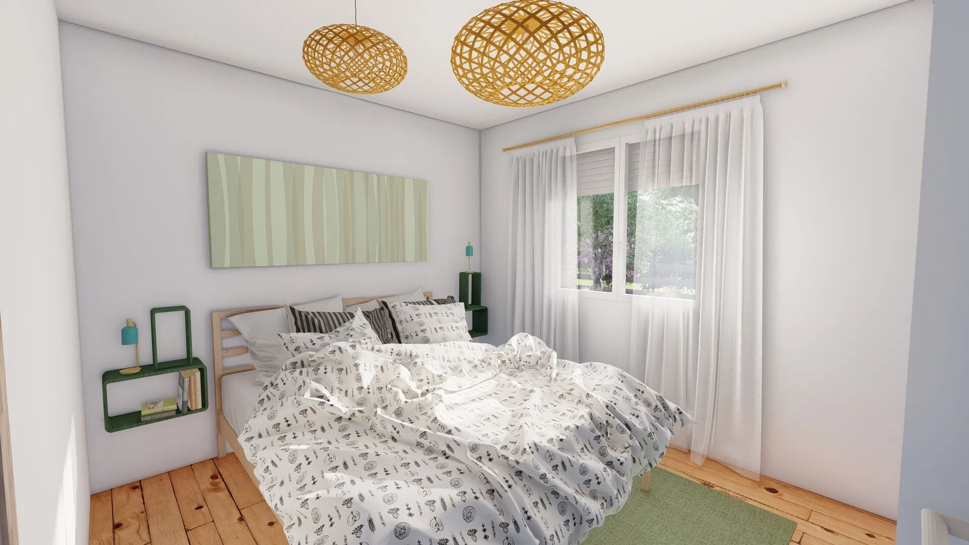 Maison neuve à Villeneuve de Marsan avec 2 chambres et garage, certifiée HQE 