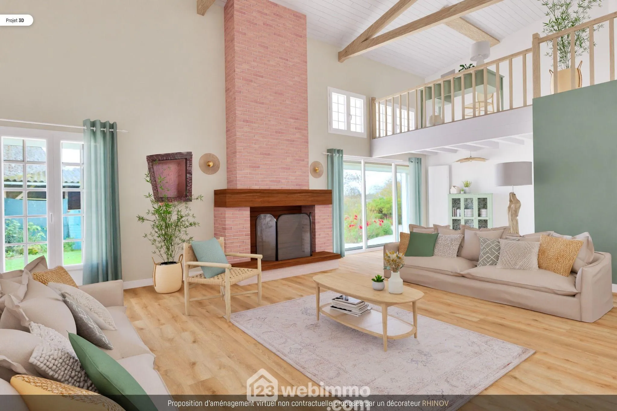 Longère rénovée de 240 m² à Saint Macoux, proche commodités 