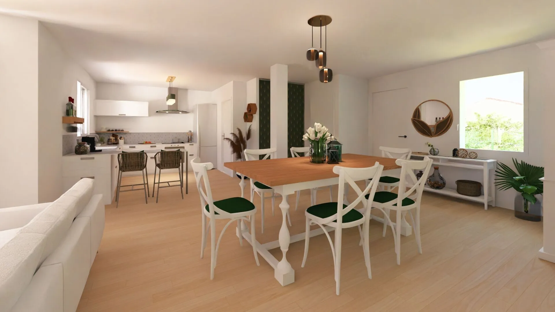 Maison neuve lumineuse à Sainte-Marie-de-Gosse - Confort et sérénité