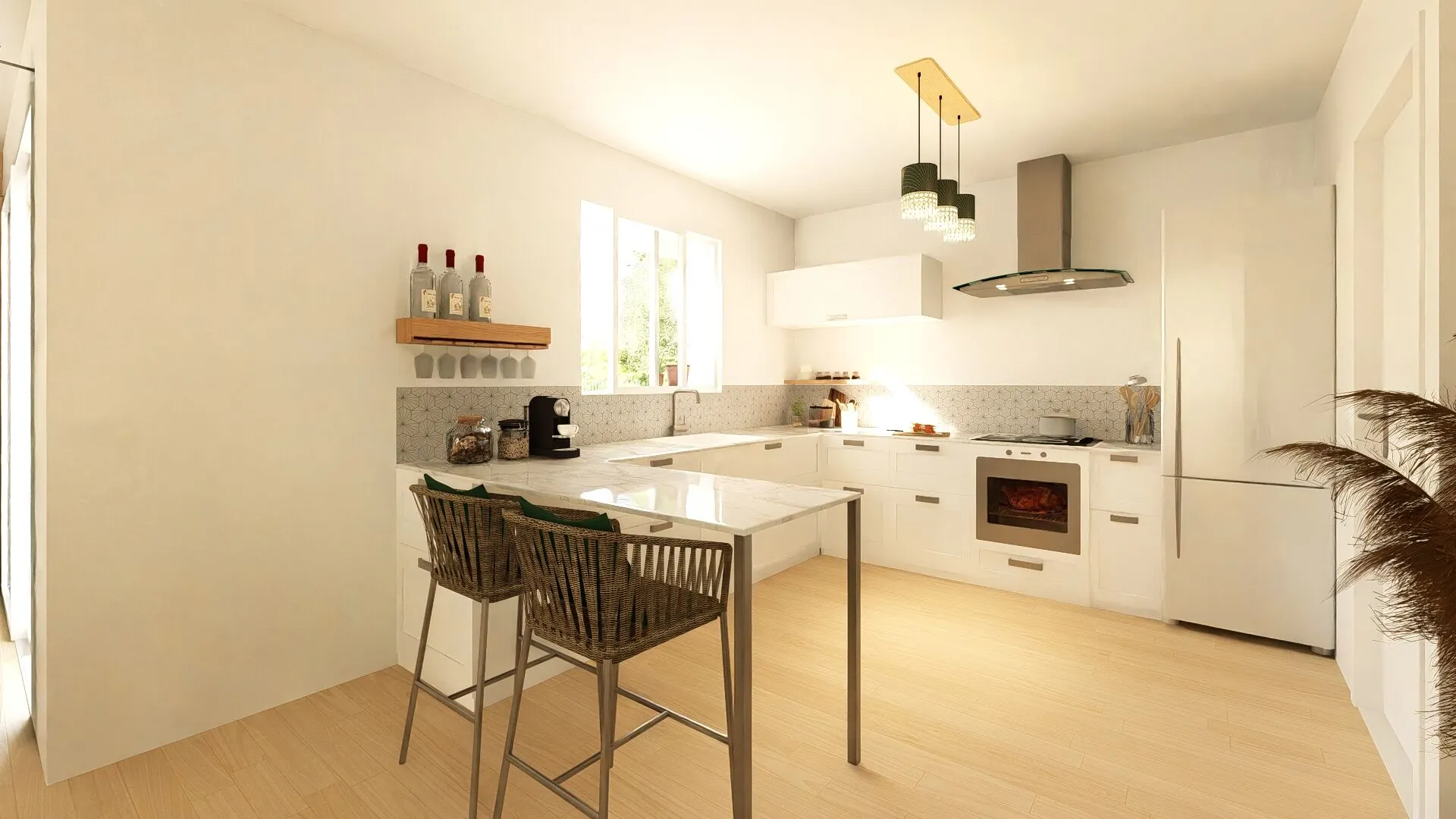 Maison neuve lumineuse à Sainte-Marie-de-Gosse - Confort et sérénité 