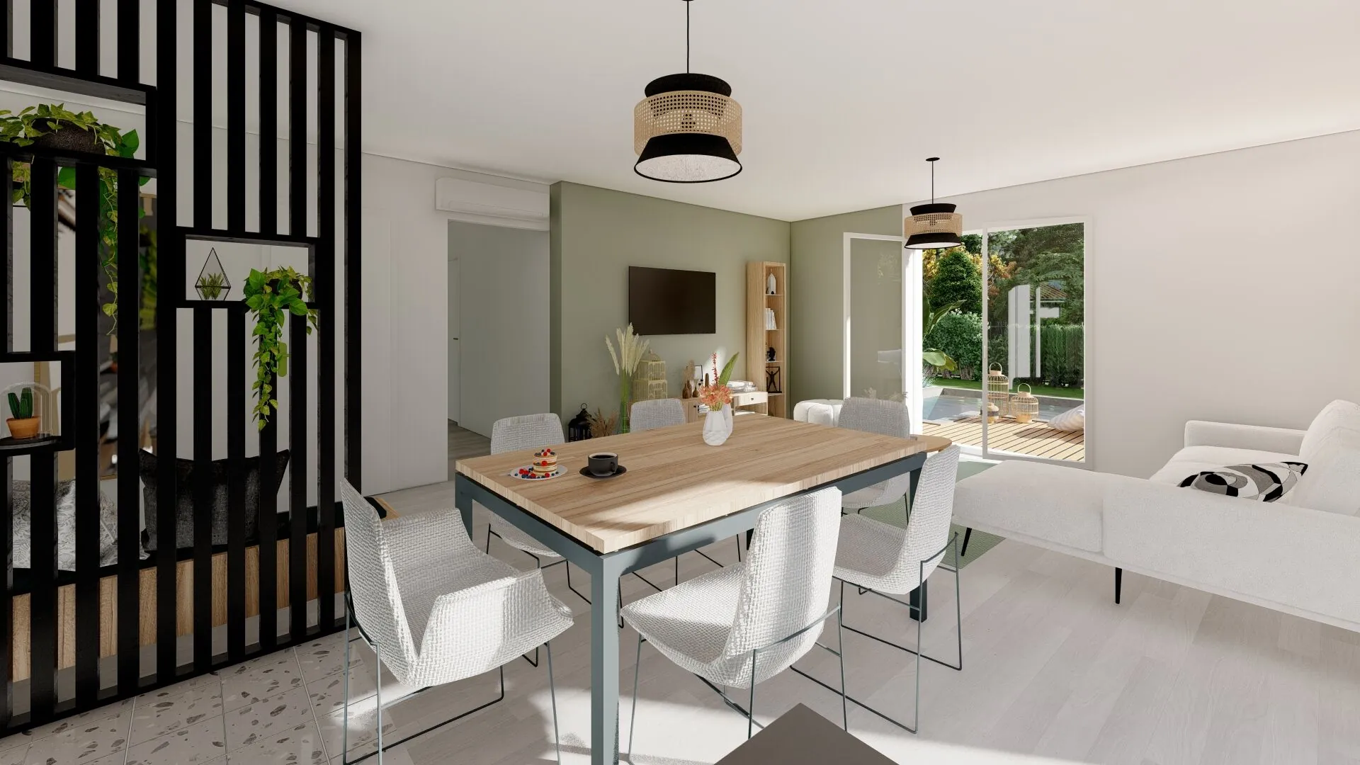 Maison neuve 85 m² avec 3 chambres à Saint-Paul-Lès-Dax 