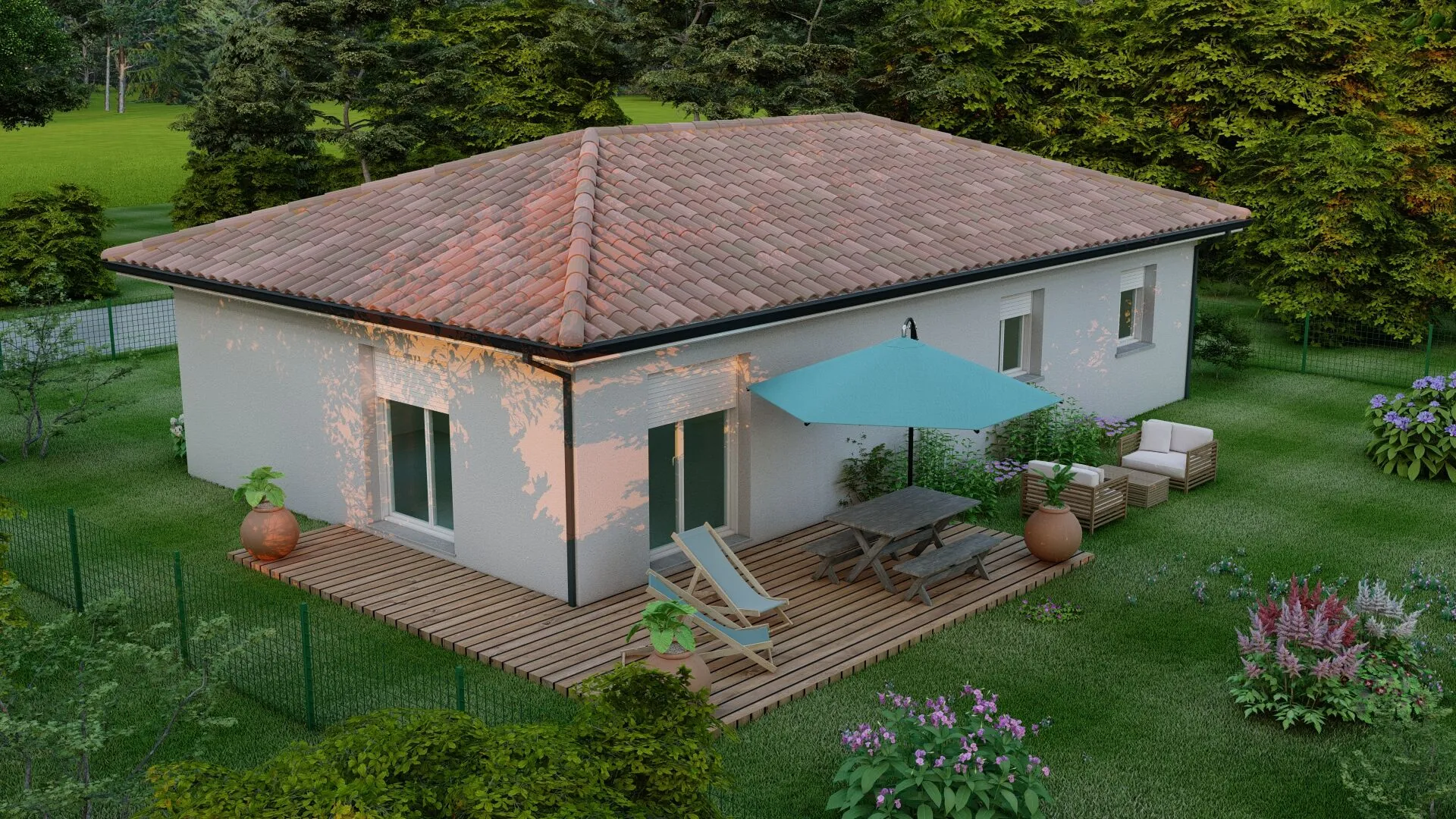 Projet de maison sur mesure de 85 m² avec 3 chambres à Clermont 