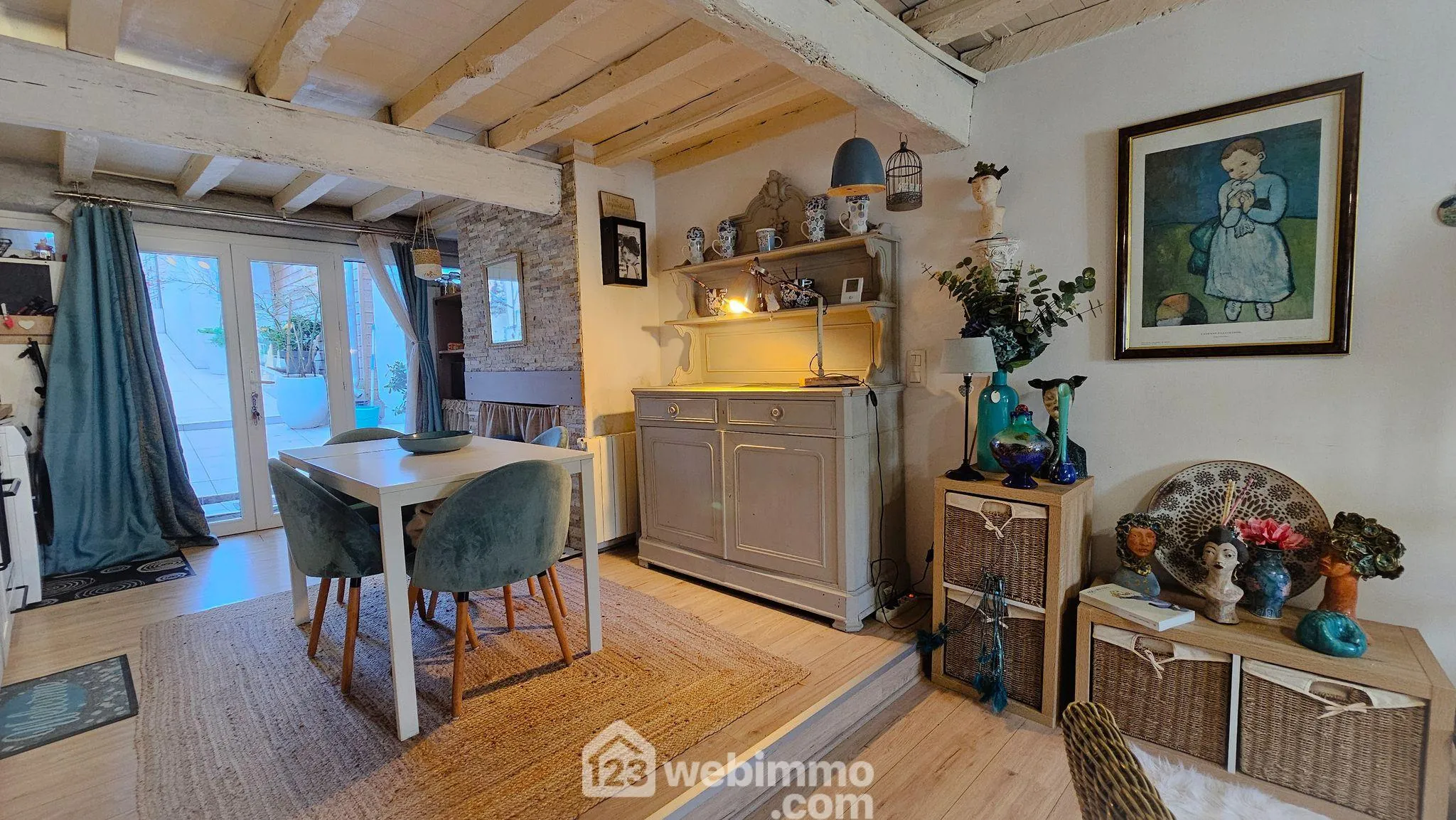 Charmante maison de bourg à Coarraze avec extérieur et faible coût énergétique 