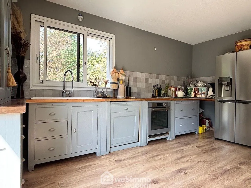 Maison à Béruges de 88 m² avec 3 chambres, calme et proche de la nature 