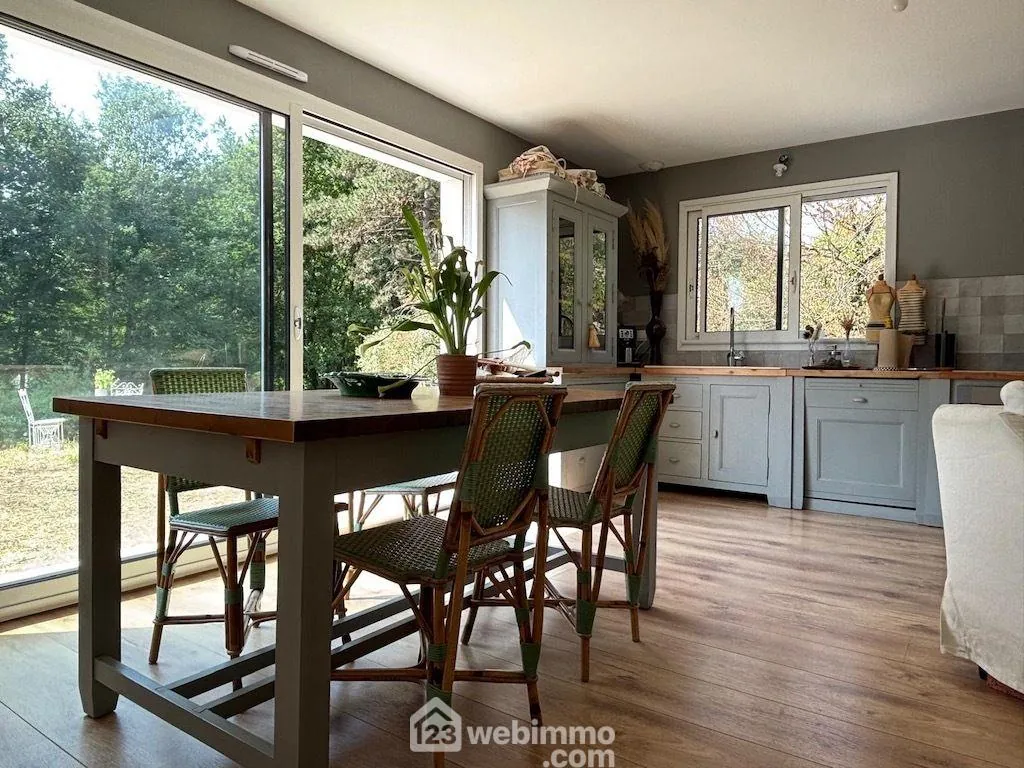 Maison à Béruges de 88 m² avec 3 chambres, calme et proche de la nature 