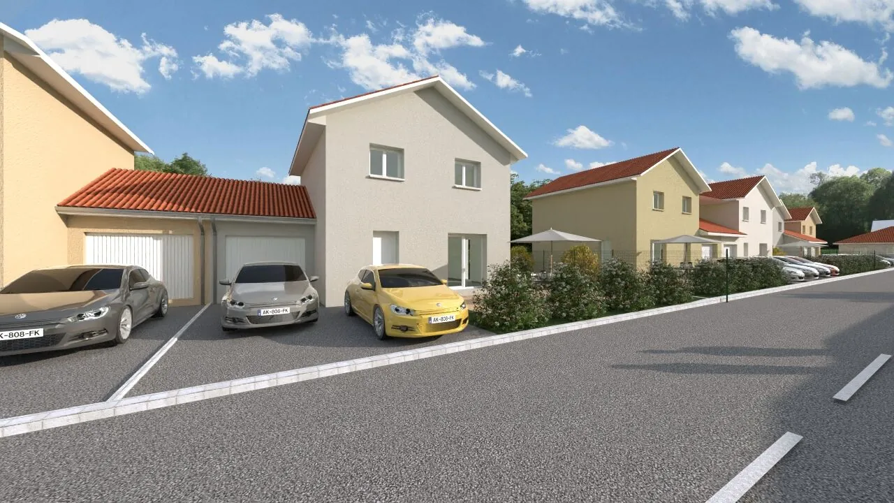 Maisons neuves à Chirens proche Voiron - Construction en cours 