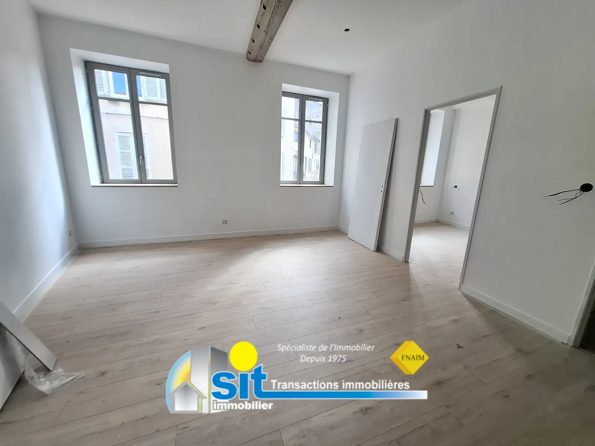 Appartement T2 de 42 m² à Vienne avec vue imprenable sur la cathédrale 