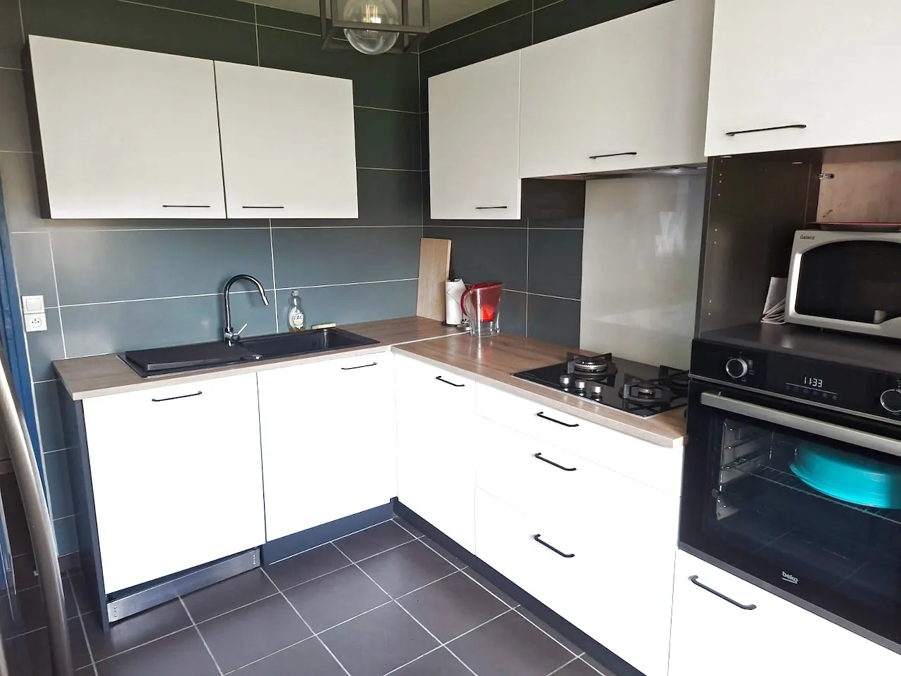 Maison semi-individuelle moderne à Boussois avec 4 chambres, jardin et garage 