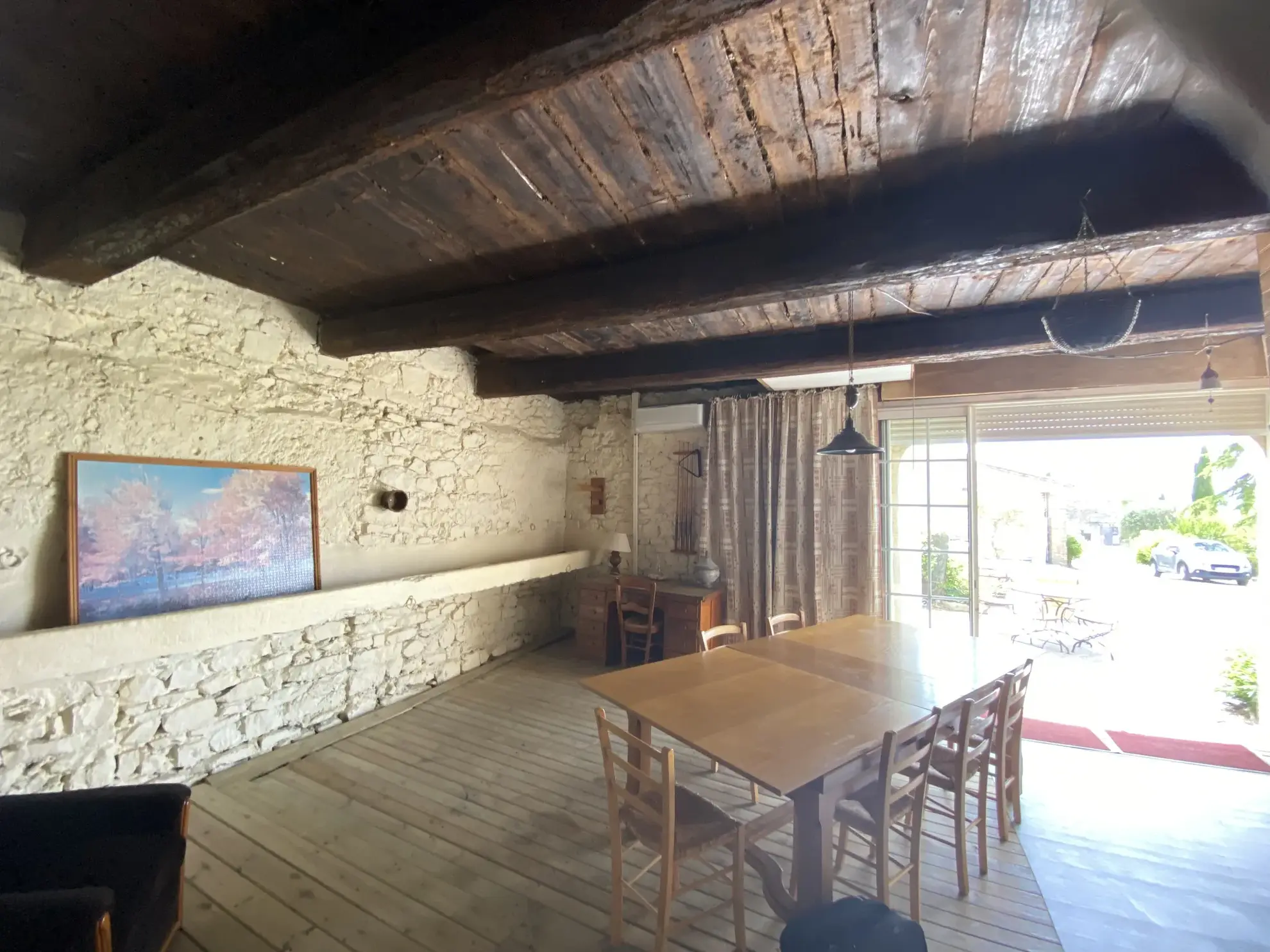 Charmante maison en pierre avec vue dégagée à Savignargues - 4 chambres, terrain piscinable 