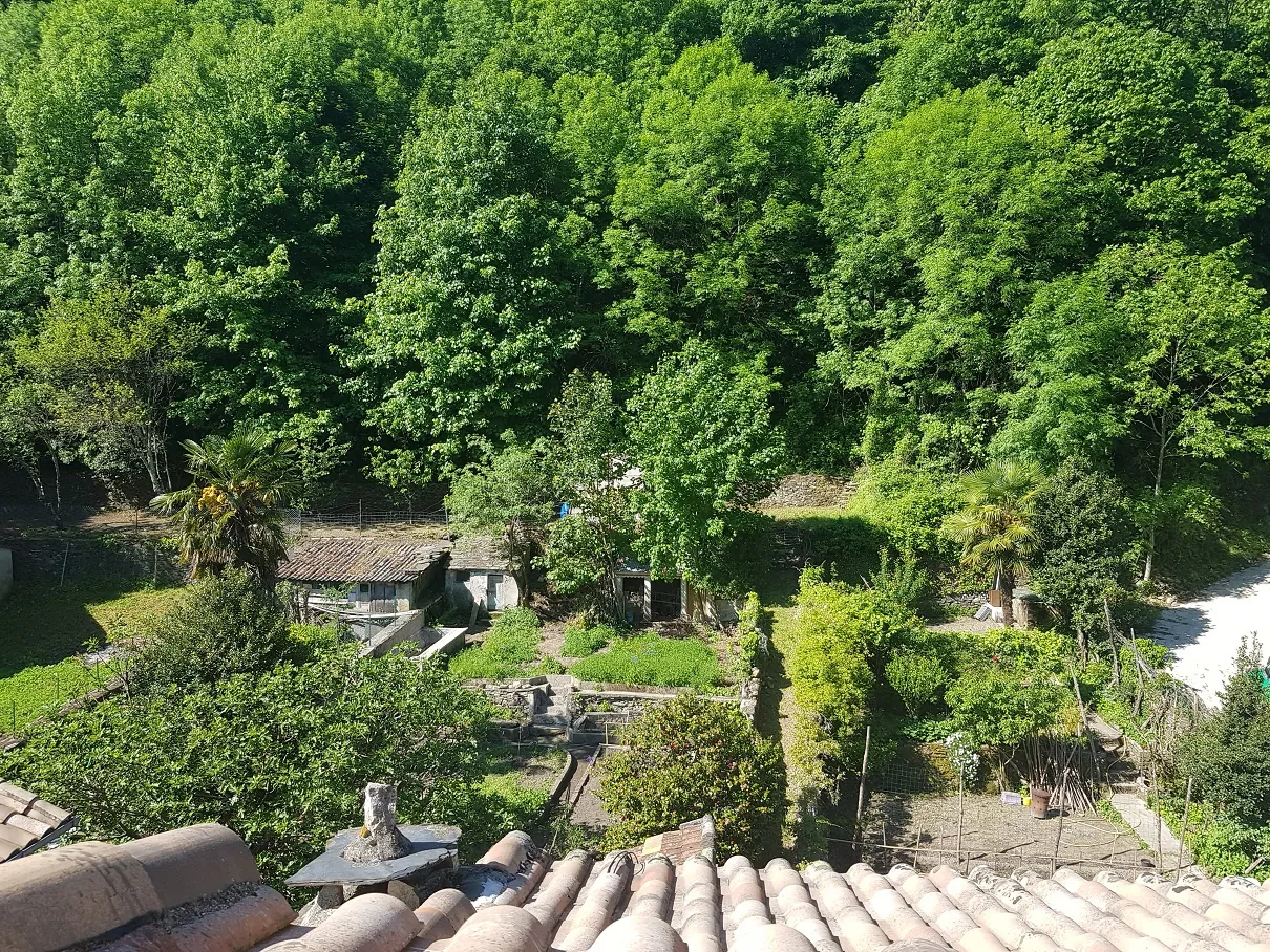 Ensemble immobilier de 4 appartements F3 avec cour et terrain dans les Cévennes 
