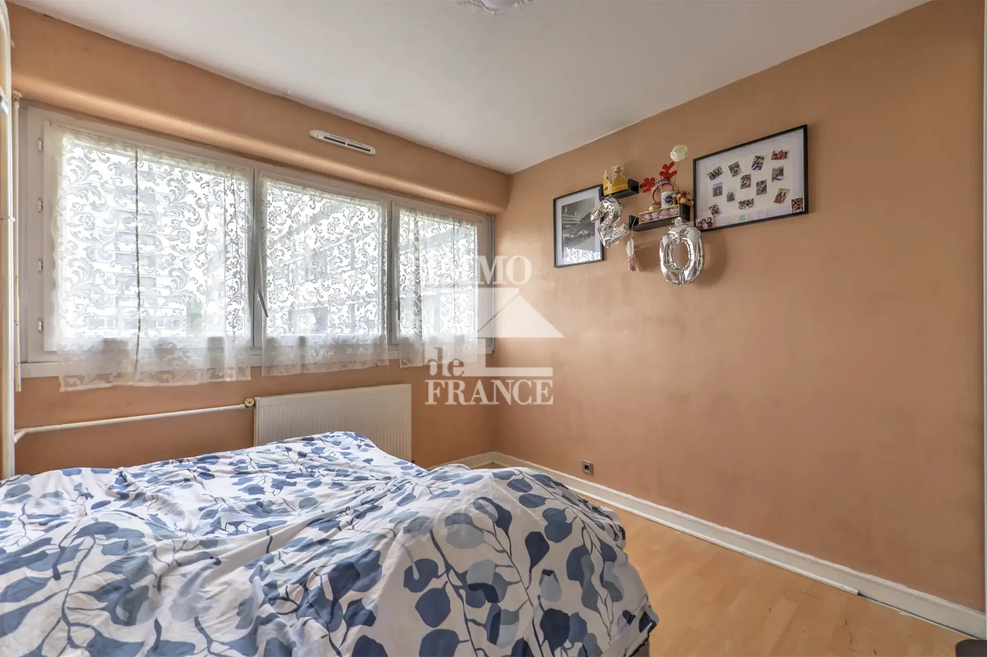 Appartement familial de 100,50 m² à Pontoise avec 4 chambres et double séjour 