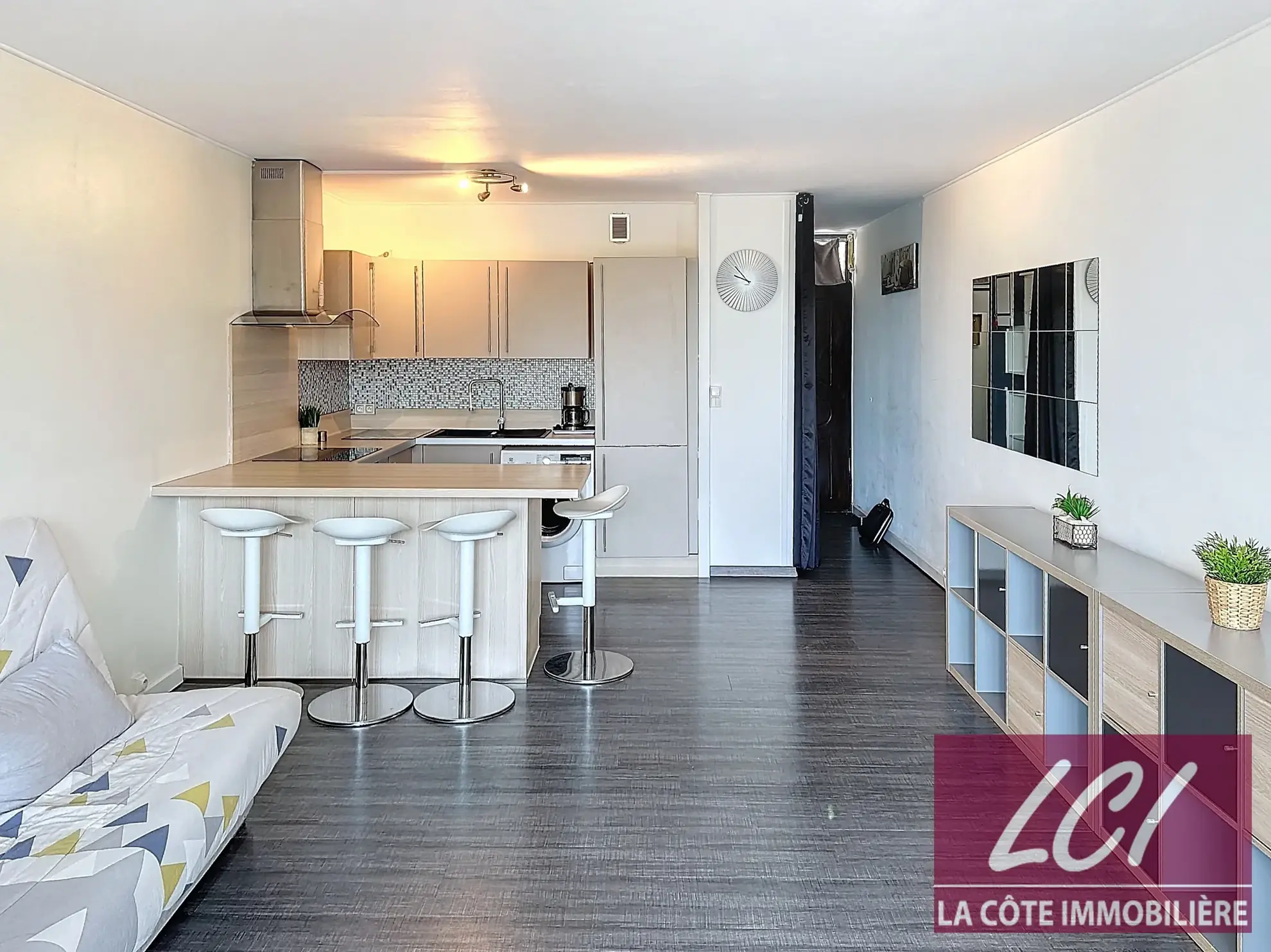 Magnifique T2 rénové à Arcachon avec vue dégagée et parking privé 