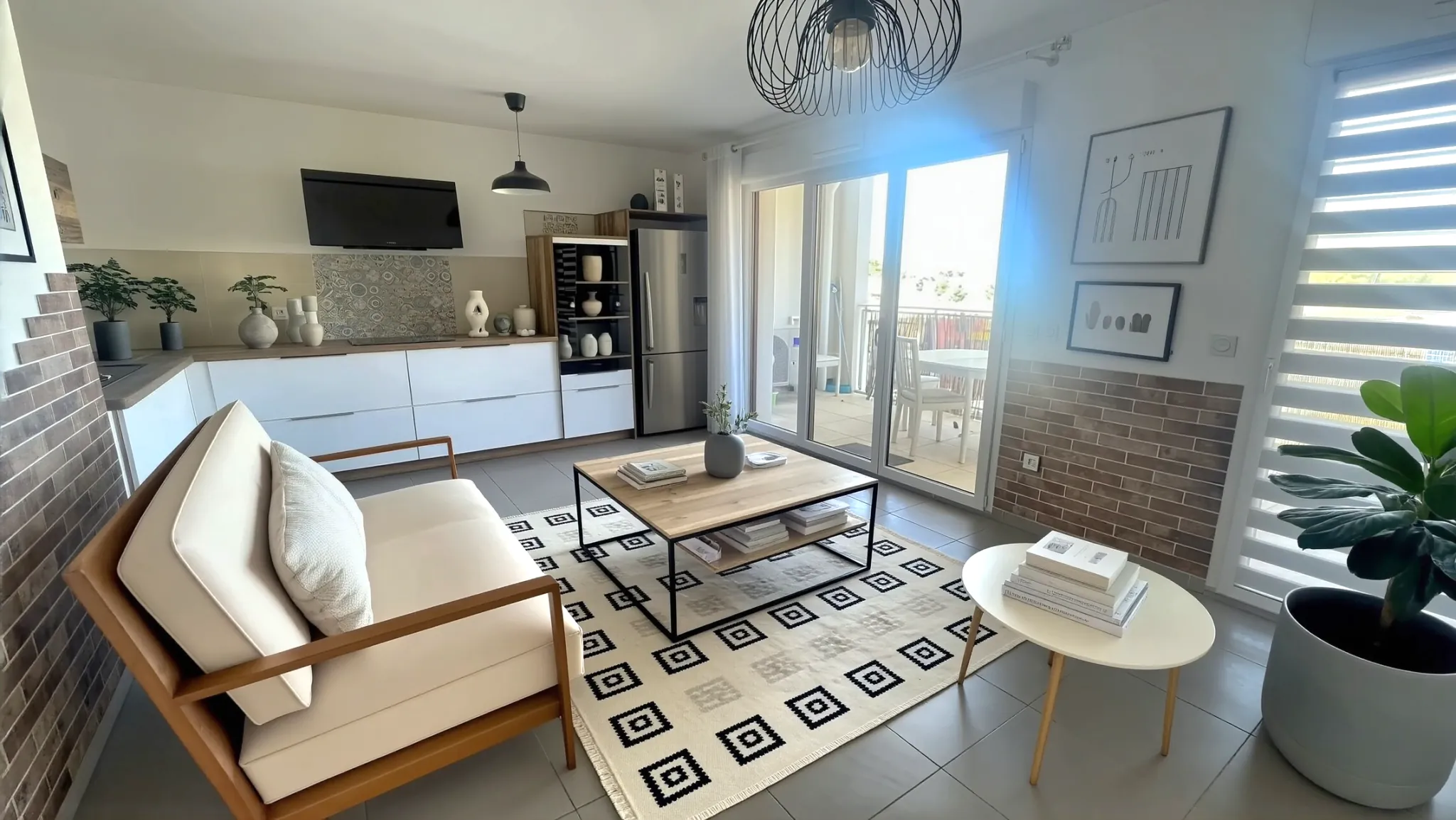 Appartement T3 moderne de 58,75 m² à Martigues, résidence sécurisée et parking