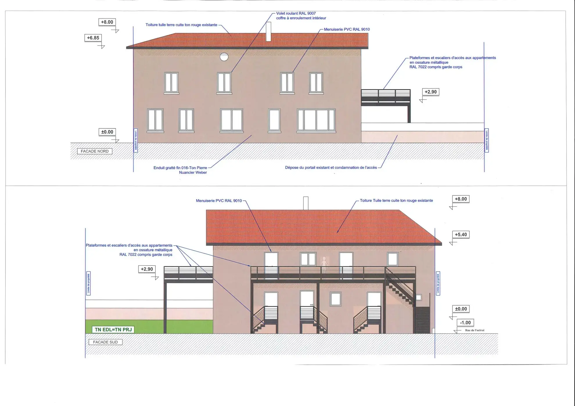 Appartement Type 2 à Septème - 51,80 m² avec deux parkings privatifs 