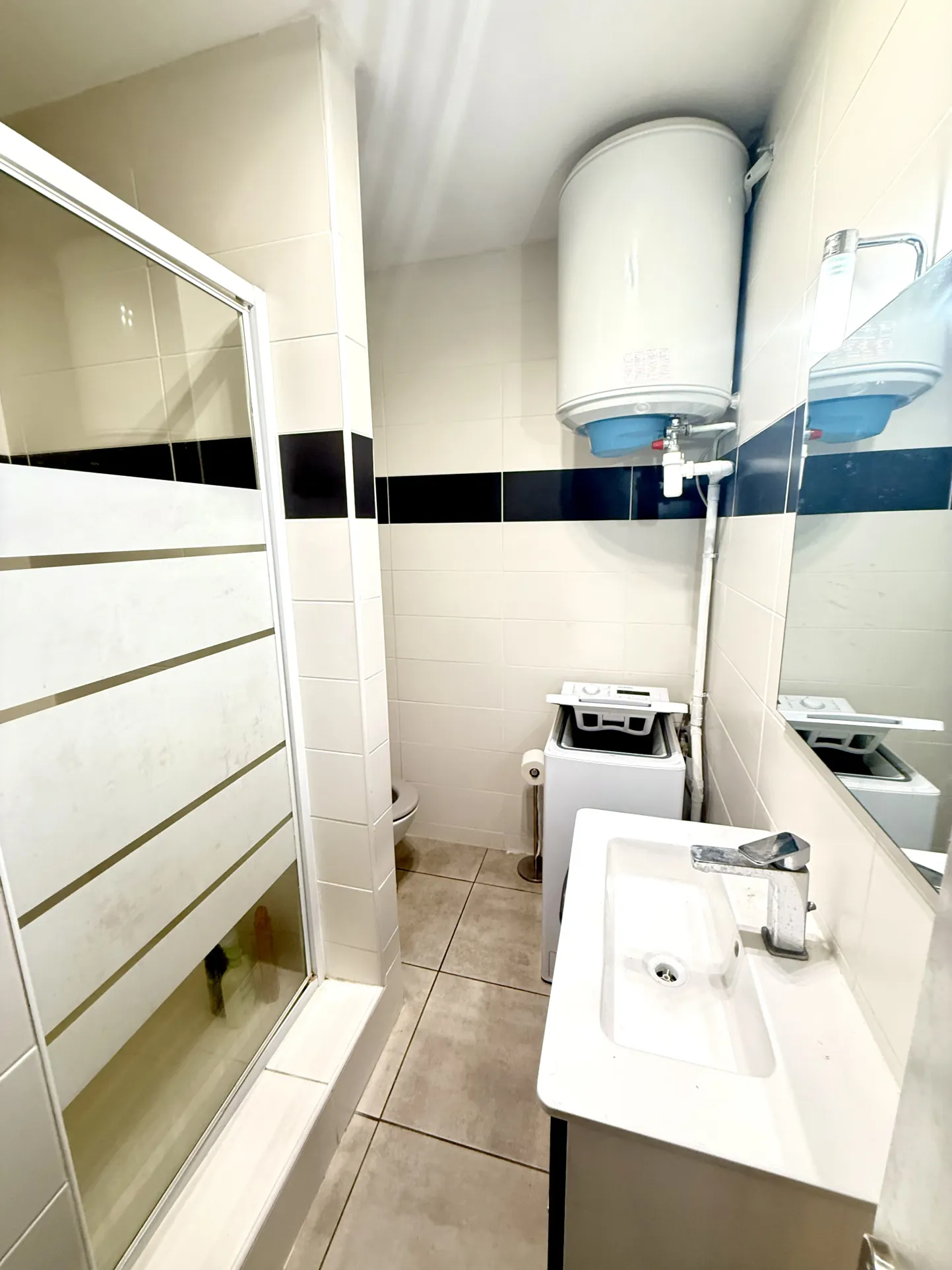 Studio cabine entièrement rénové avec vue sur mer à Le Barcarès – Résidence calme 