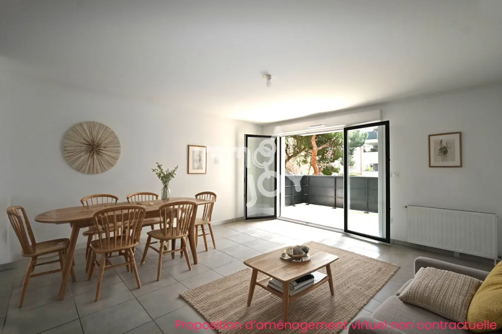 A vendre à Toulouse, Appartement T3 lumineux avec balcon et parking en résidence récente 