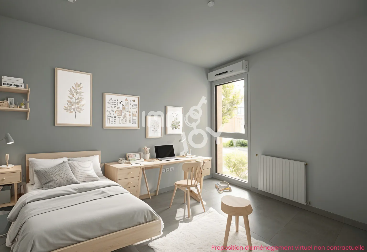 A vendre à Toulouse, Appartement T3 lumineux avec balcon et parking en résidence récente 