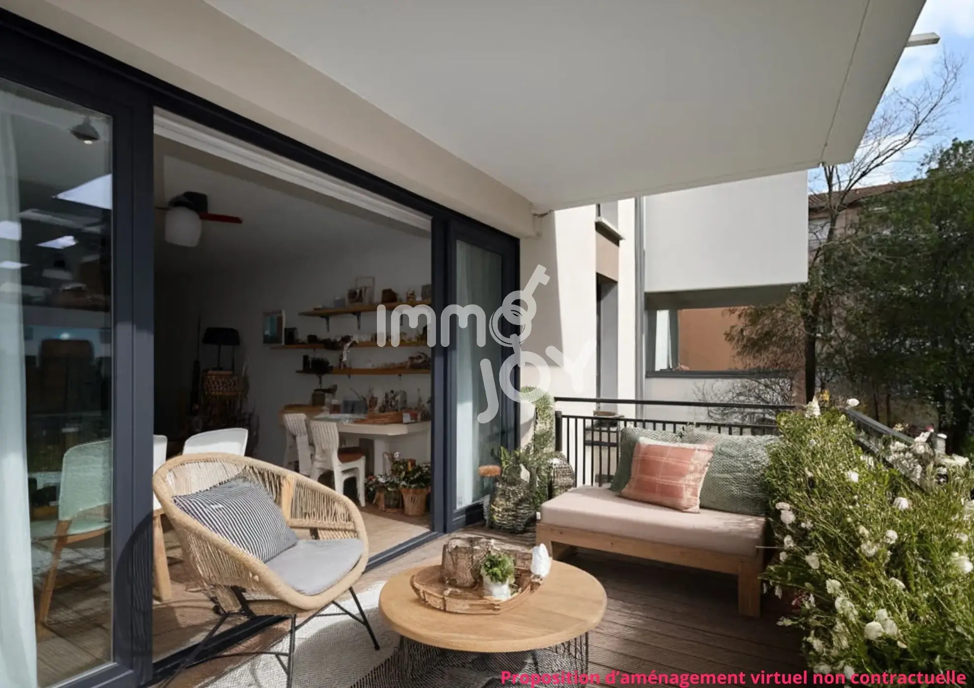 A vendre à Toulouse, Appartement T3 lumineux avec balcon et parking en résidence récente 