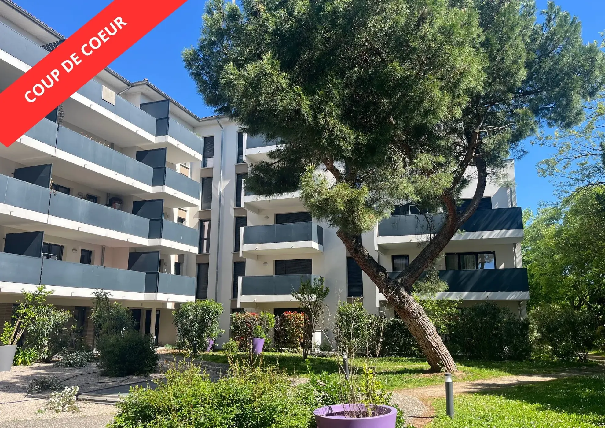 Appartement T3 récent avec balcon et parking à Toulouse Croix Daurade