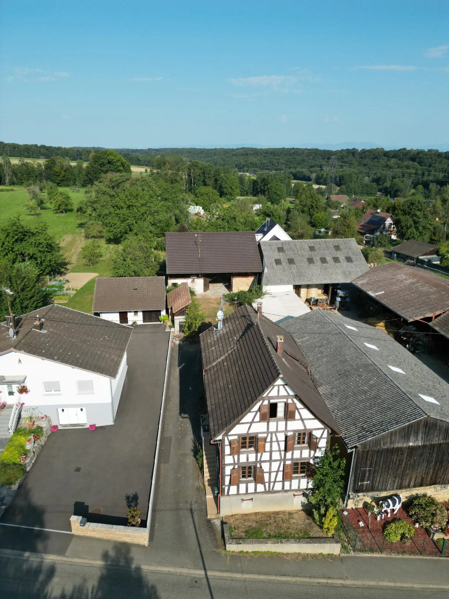 Maison à rénover à Willer avec grand terrain et dépendance de 140 m² 