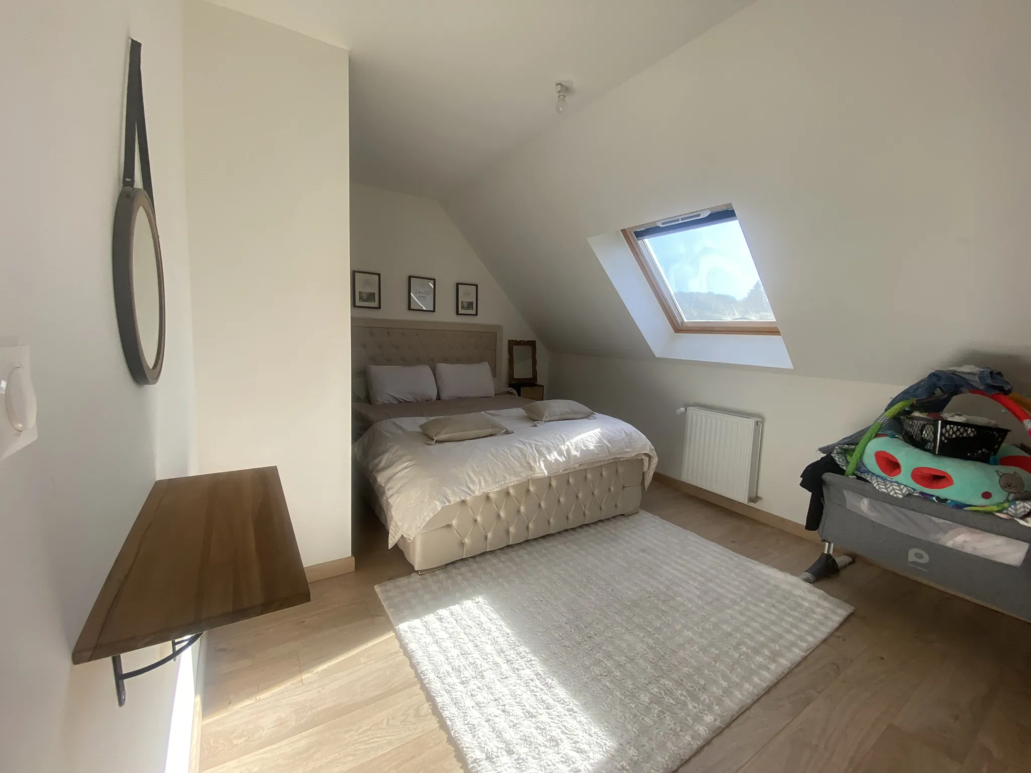 Joli pavillon récent RT2012 à La Bazoge avec garage et jardin 