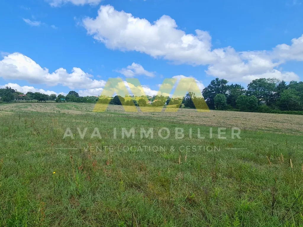 Terrain constructible de 2000 m² avec vue imprenable entre Navarrenx et Mourenx 