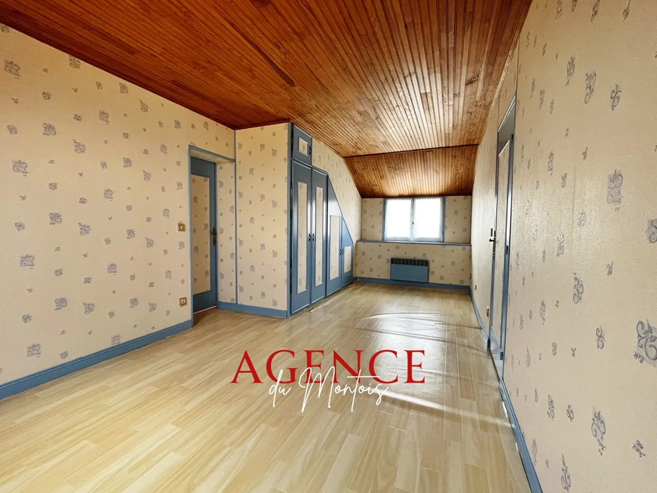 Maison traditionnelle à Bray-sur-Seine avec jardin clos et garage, 2 chambres 