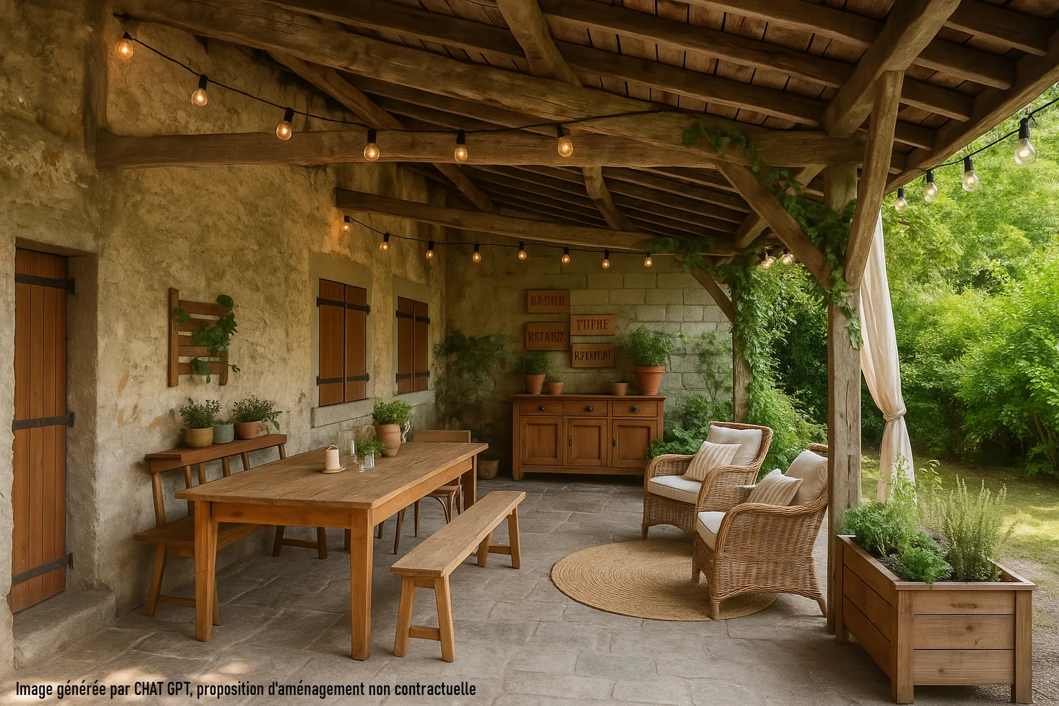 Charmante maison en pierre avec grand terrain proche de Bazas 