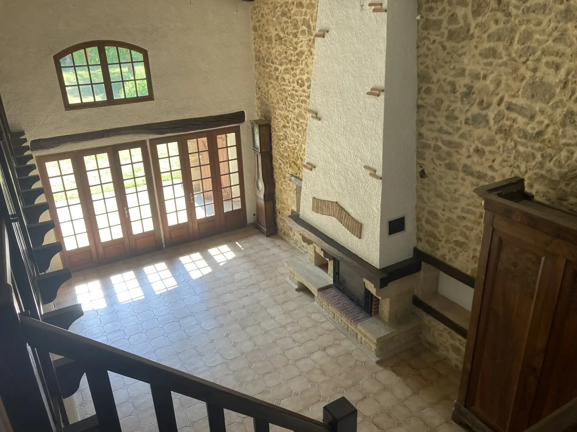 Charmante maison en pierre avec grand terrain proche de Bazas 