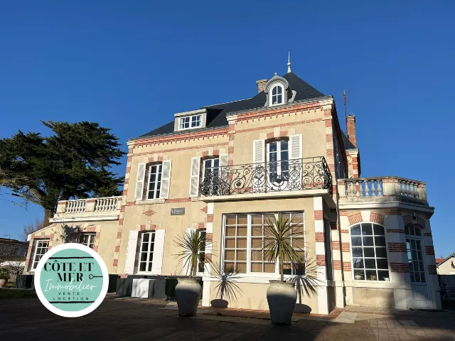 Belle villa du XIXe siècle avec parc et vue sur l'océan à Saint-Jean-de-Monts