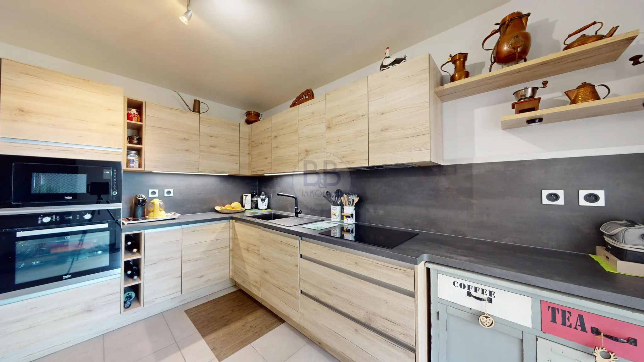 Appartement T2 avec terrasse à Saint-Raphaël, faible consommation énergétique 