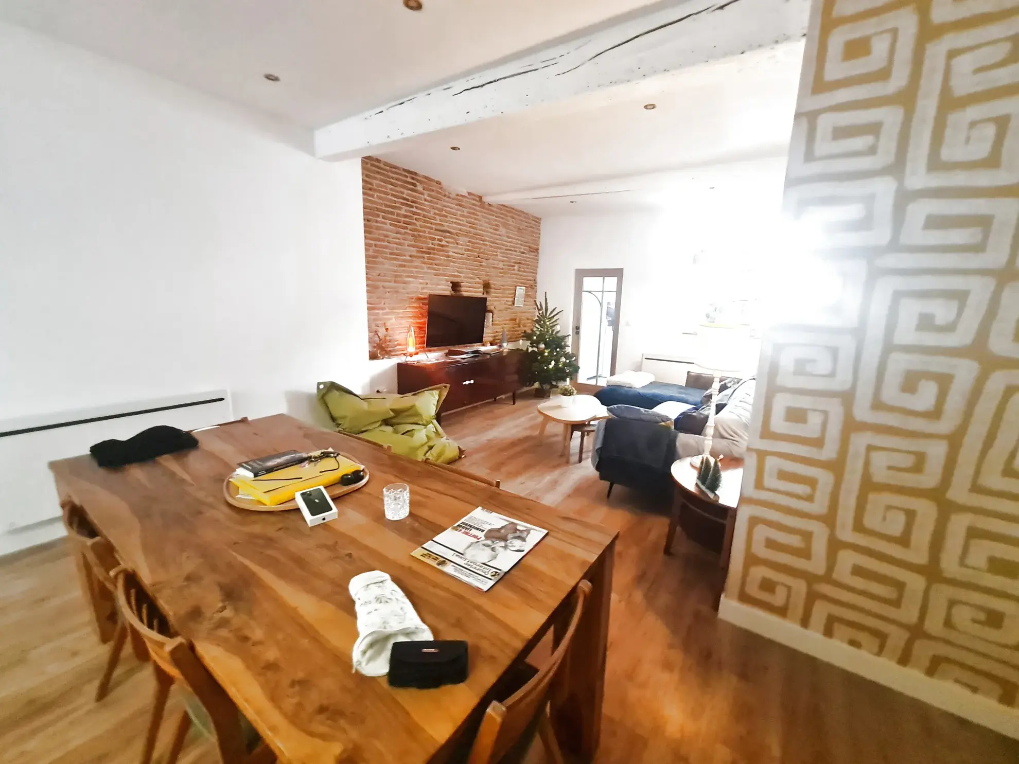 Maison de ville rénovée de 180 m² avec jardin à Saint Sulpice sur Lèze 