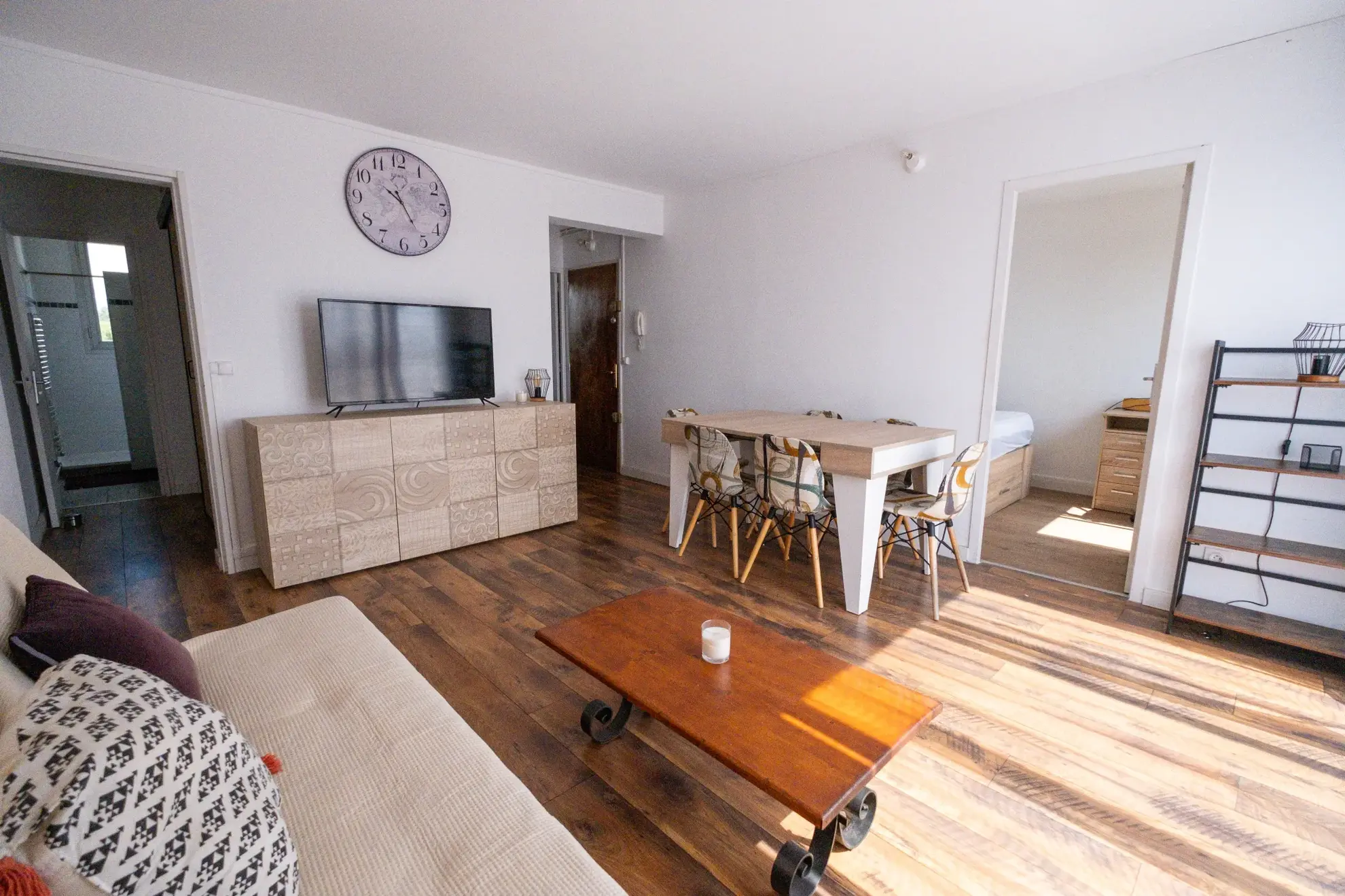 Appartement 4 pièces avec 3 chambres et balcon à Pessac