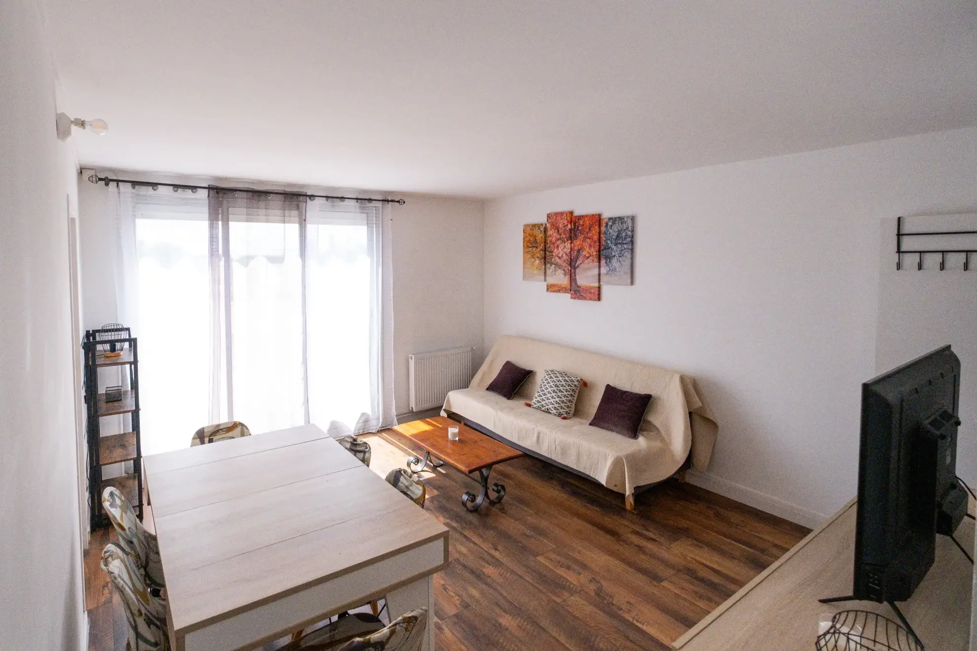 Appartement 4 pièces avec 3 chambres et balcon à Pessac 
