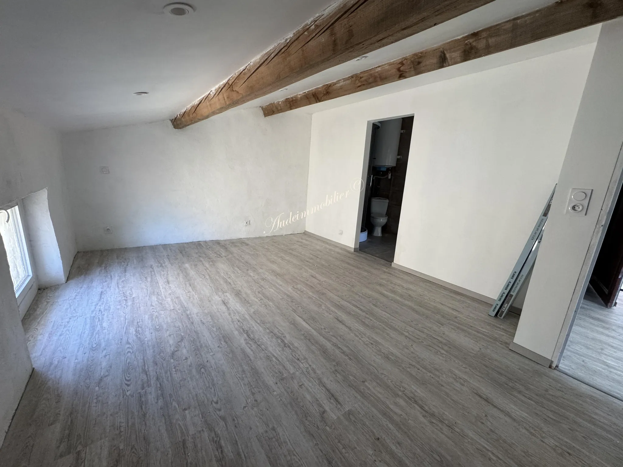 Immeuble de 3 appartements avec jardin et dépendances à Malvies, proche Limoux 