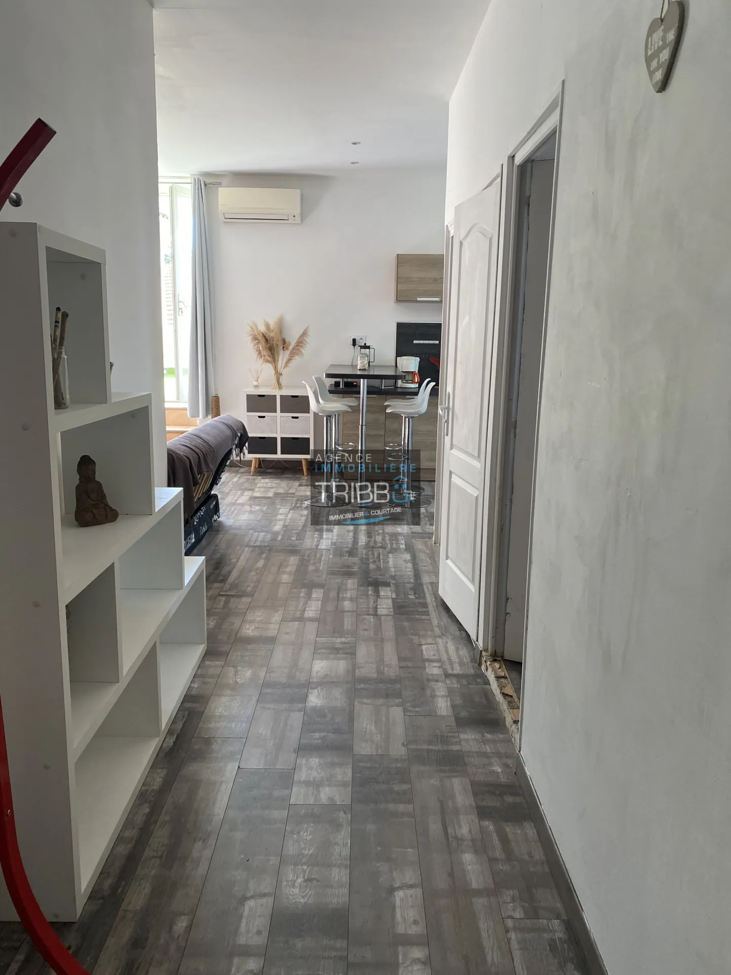 Maison de village de 59 m² avec grand garage et terrasses à Saint-Féliu-d'Avall 