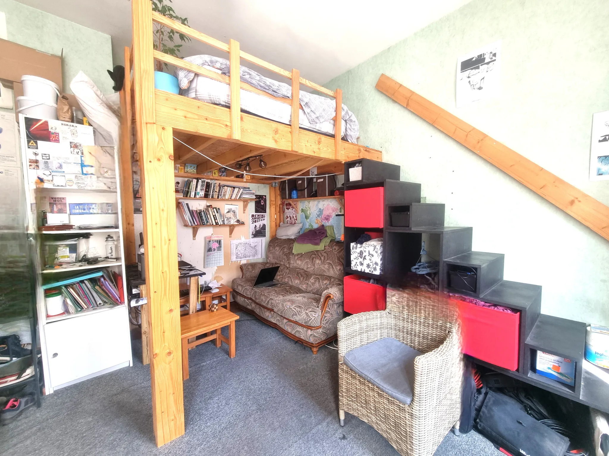 Studio en vente à Lille rue d'Artois, investissement locatif avec locataire en place